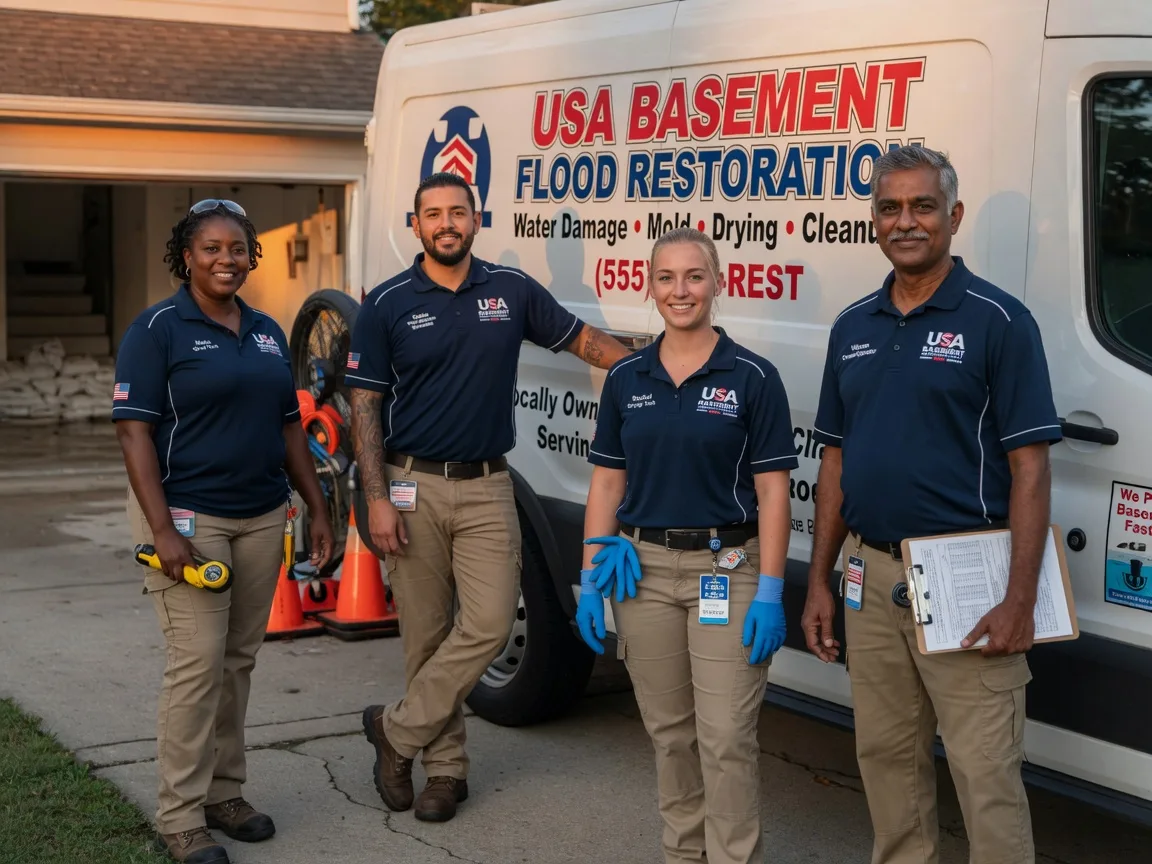 Basement Flood Cleanup company in New Franklin, MO